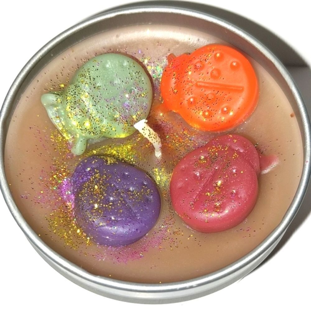 Hand crafted limited edition Lady Bug candle 2oz